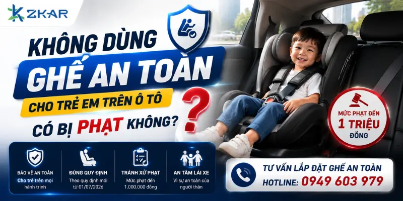 Ghế An Toàn Cho Trẻ Em – Bạn Đã Biết Chưa?