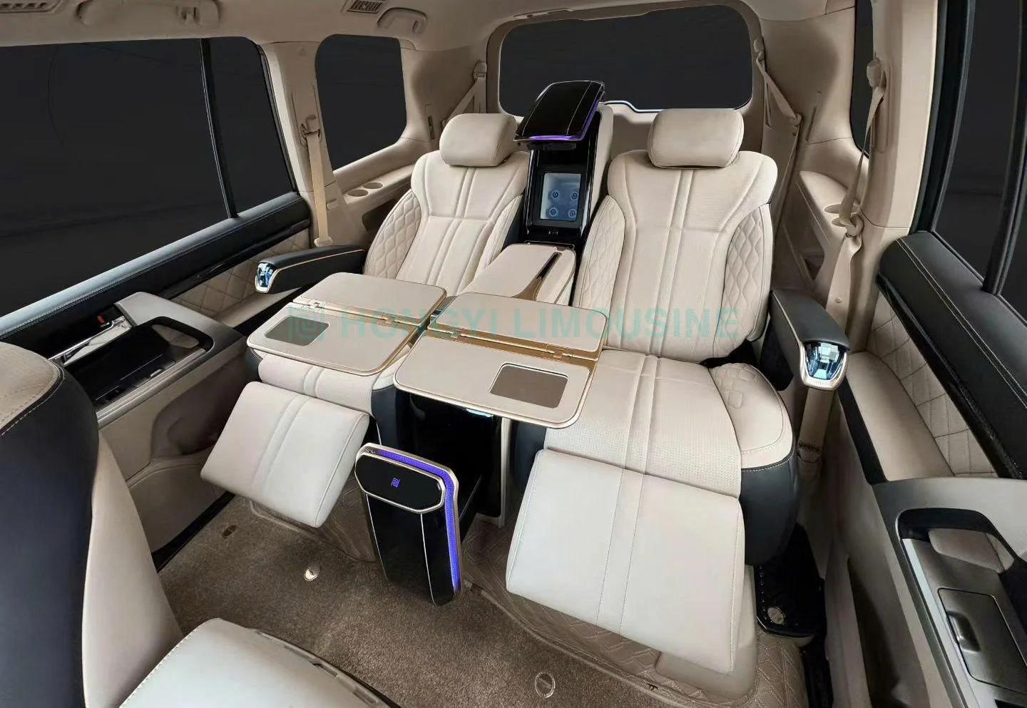 Lexus GX550 độ ghế HongYi SUV thương gia