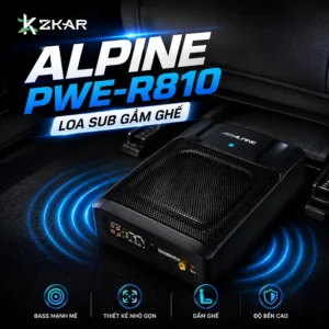 Loa Sub Gầm Ghế Alpine PWE-R810 Ô Tô