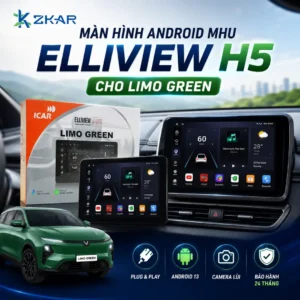 Màn hình Android MHU cho Limo Green Elliview H5