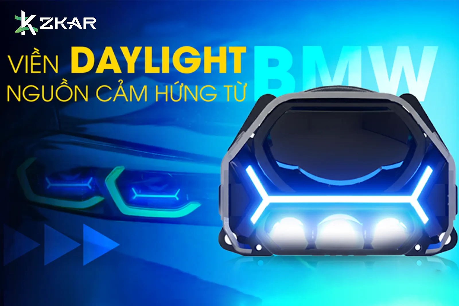 Viền Daylight lấy nguồn cảm hứng từ BMW