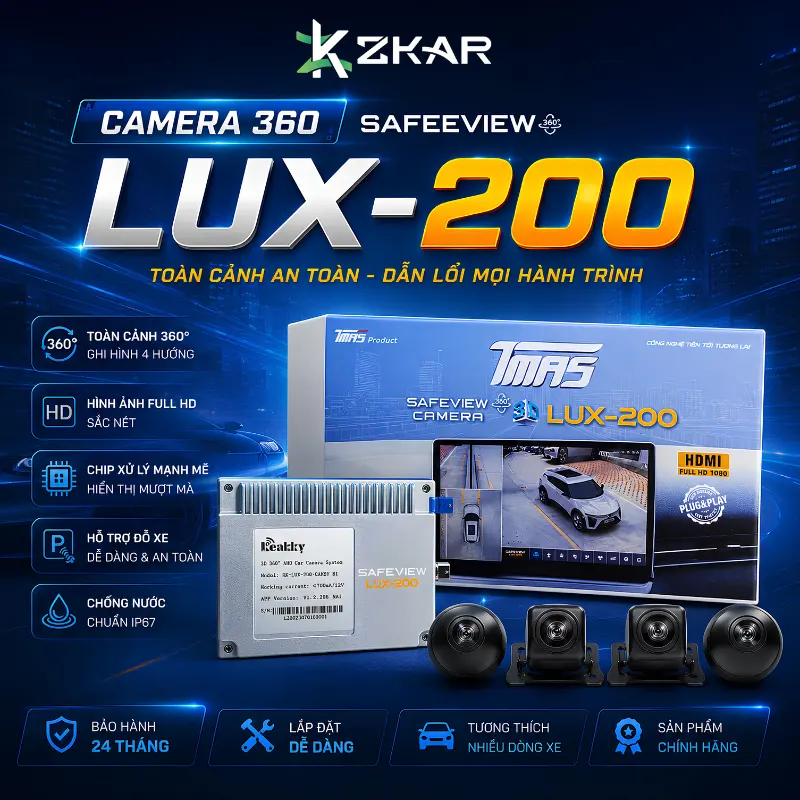 Camera 360 SAFEVIEW LUX-200 Chính Hãng