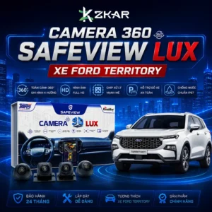 Camera 360 SAFEVIEW LUX Dành Riêng Ford Territory