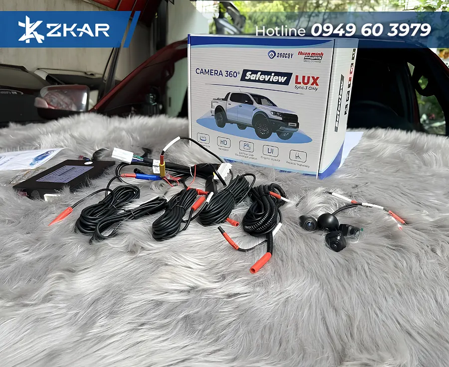 Địa Chỉ Lắp Camera 360 SAFEVIEW LUX Ford Territory Uy Tín
