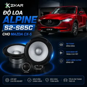 Độ Loa Alpine S2-S65C Cho Mazda Cx-5