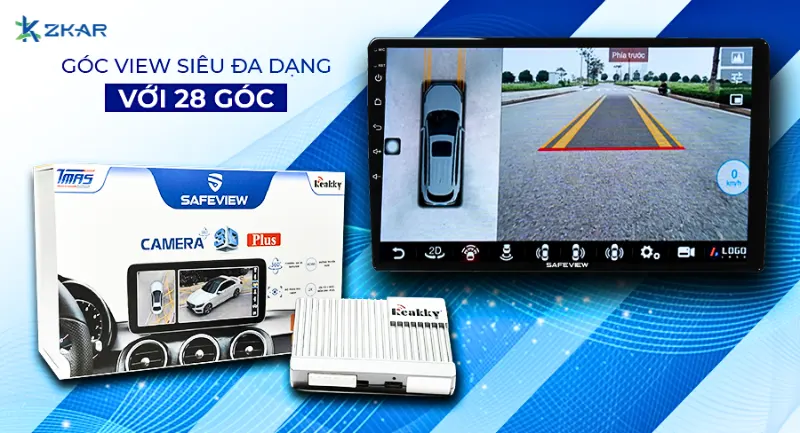 SAFEVIEW S500 có 28 góc view siêu đa dạng