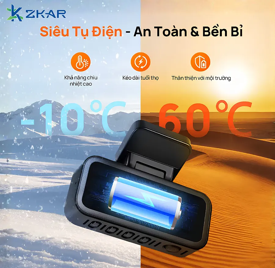 Siêu tụ điện là điểm đáng chú ý trên A210 khi xe thường xuyên đỗ ngoài trời