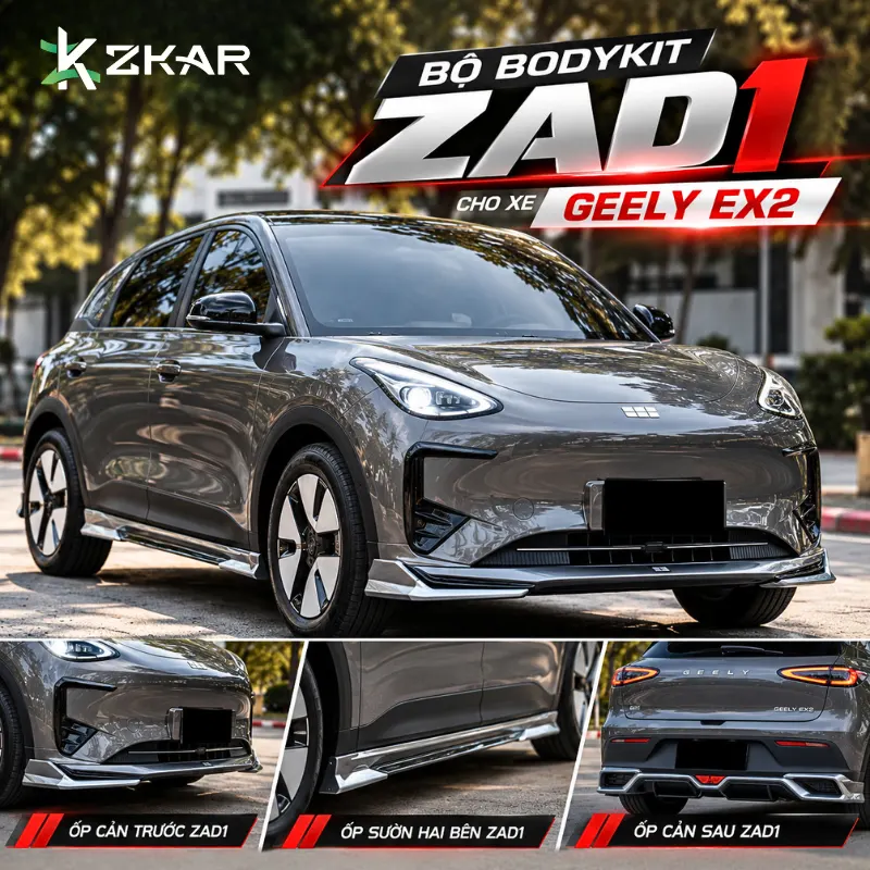 Bộ Bodykit ZAD1 Cho Xe Geely EX2