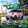 Dán decal vinfast vf2 tại tphcm