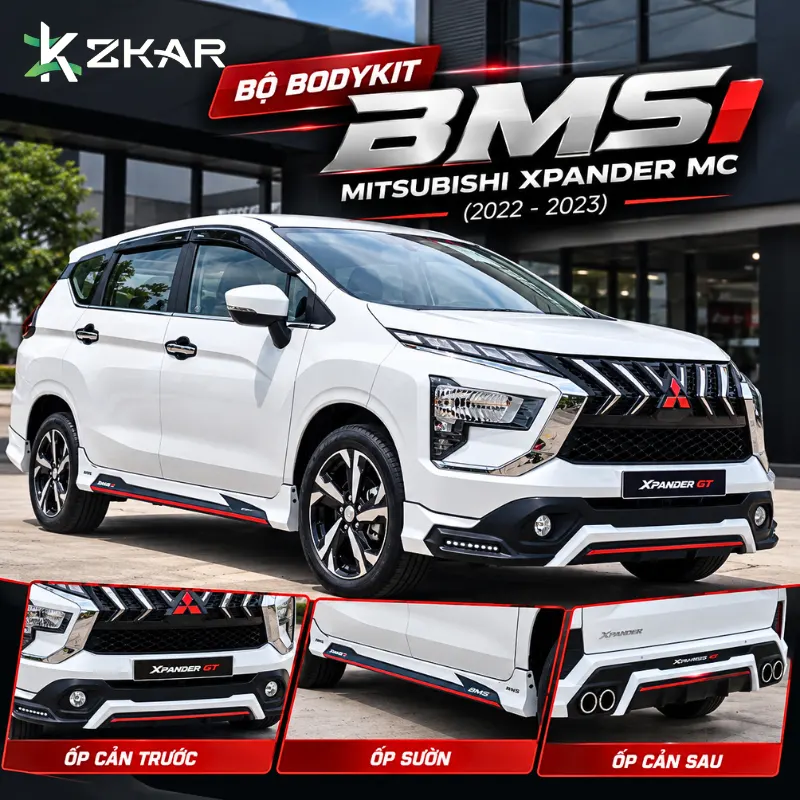 Địa Chỉ Độ Bodykit BMS Cho Mitsubishi Xpander MC (2022–2023) Uy Tín Tại TP.HCM 