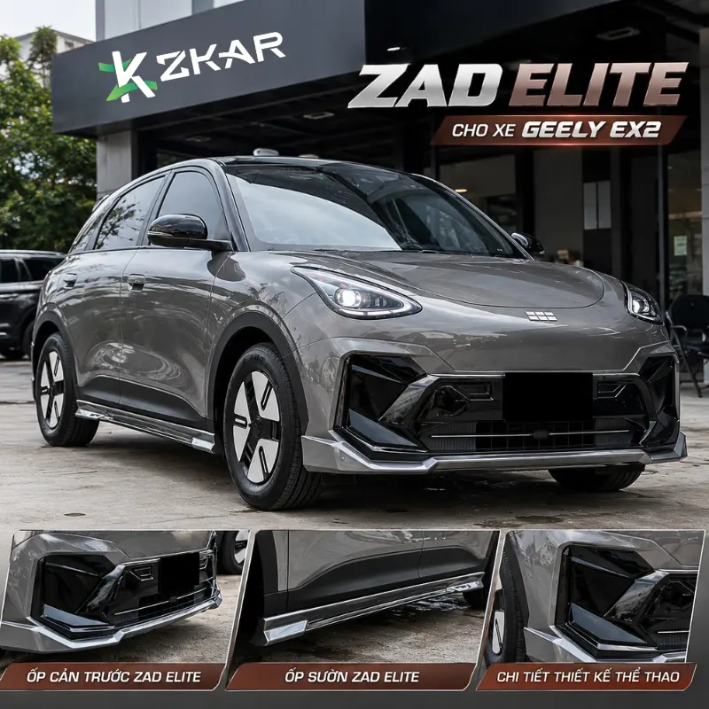 Địa Chỉ Độ Bodykit ZAD ELITE Cho Geely EX2 Tại TP.HCM Uy Tín Tại TP.HCM
