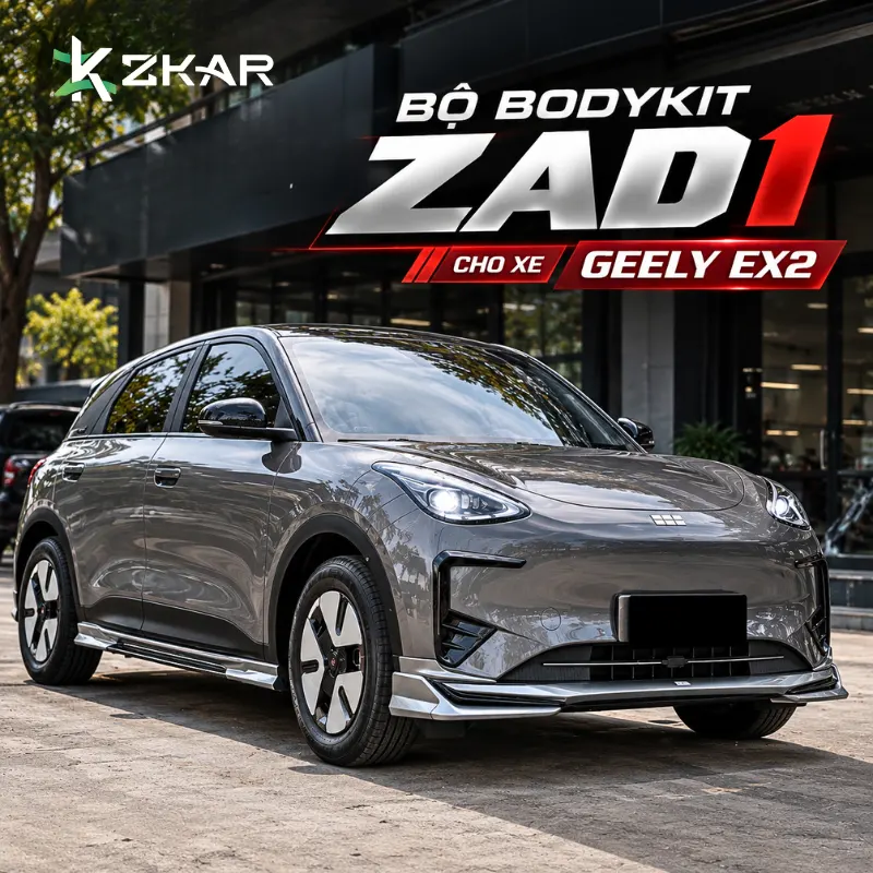 Địa Chỉ Độ Bodykit ZAD1 Cho Geely EX2 Uy Tín Tại TP.HCM