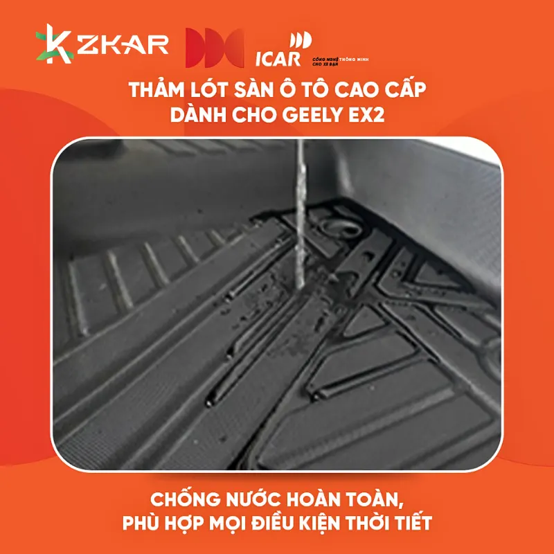 Địa Chỉ Mua Thảm Sàn ICAR Geely EX2 Uy Tín Tại TP.HCM – ZKar Auto