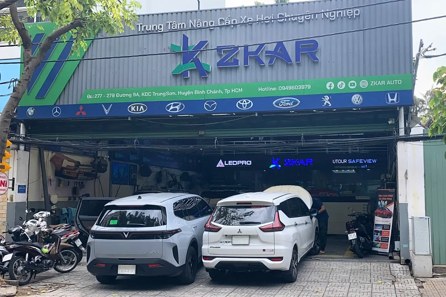 Địa chỉ tráng lốp chống đinh lốp ô tô tại tphcm - bình dương