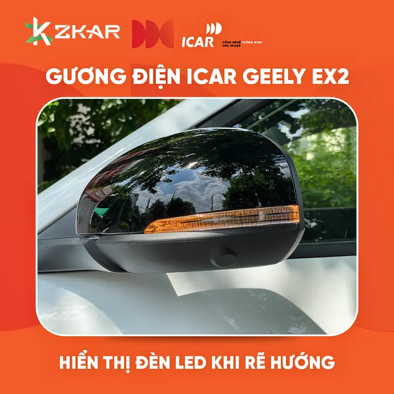 Hiển thị đèn led khi rẽ hướng - an toàn tuyệt đối
