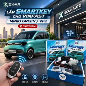 Lắp Smartkey Cho VinFast Minio Green/VF2 Tại TP.HCM