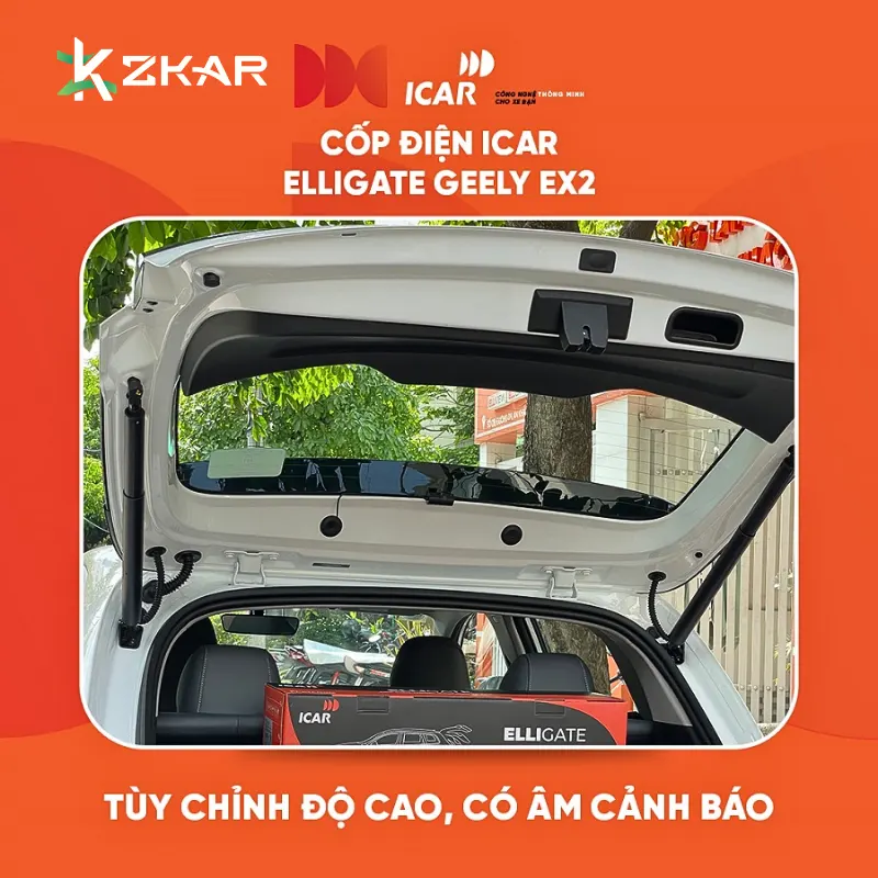 Tùy chỉnh theo độ cao của chủ xe và có âm cảnh báo
