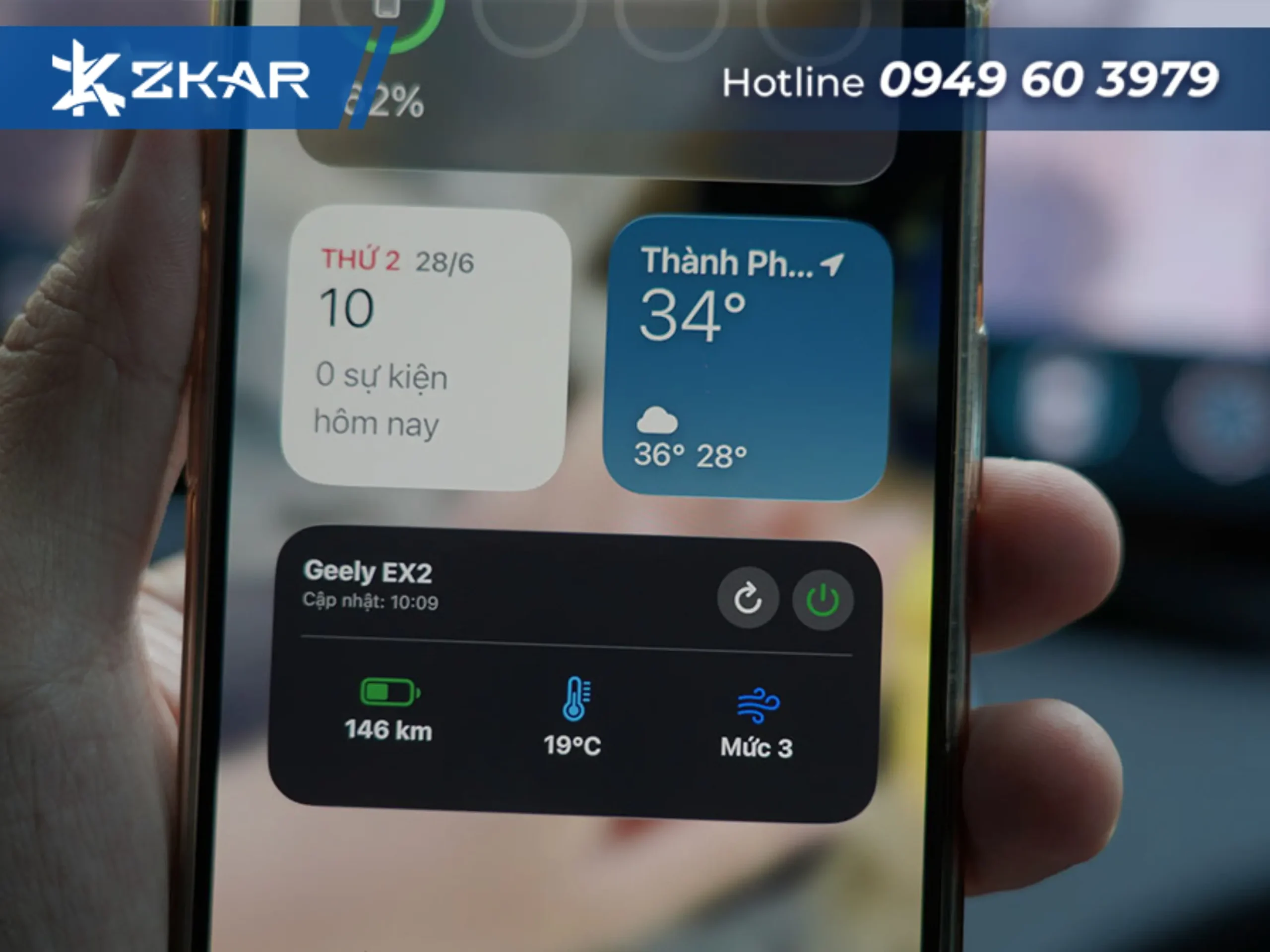 Widget tiện lợi ngay trên màn hình chính smartphone