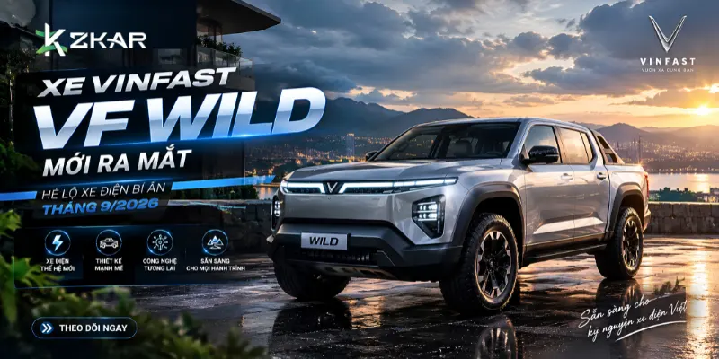 Xe VinFast VF Wild Mới Ra Mắt: Hé Lộ Xe Điện Bí Ẩn Tháng 9/2026