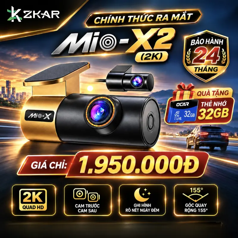Bảng giá camera giám sát mio-x2 2k