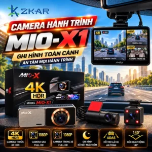 Camera Hành Trình MIO-X1 4K Chính Hãng