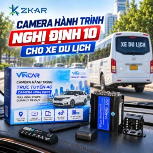 Camera Hành Trình Nghị Định 10 VINCAR GT-MDR02 Cho Xe Du Lịch