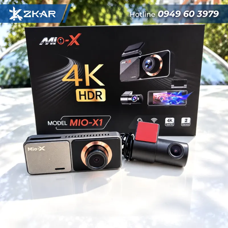 Địa Chỉ Lắp Camera Hành Trình MIO-X1 4K Uy Tín Tại TP.HCM