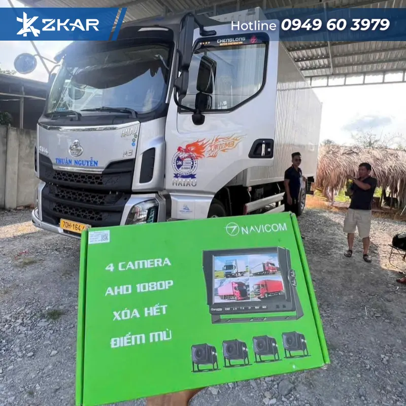 Địa Chỉ Lắp Combo Màn Hình & Camera Xe Tải Navicom GT9 Uy Tín – ZKar Auto